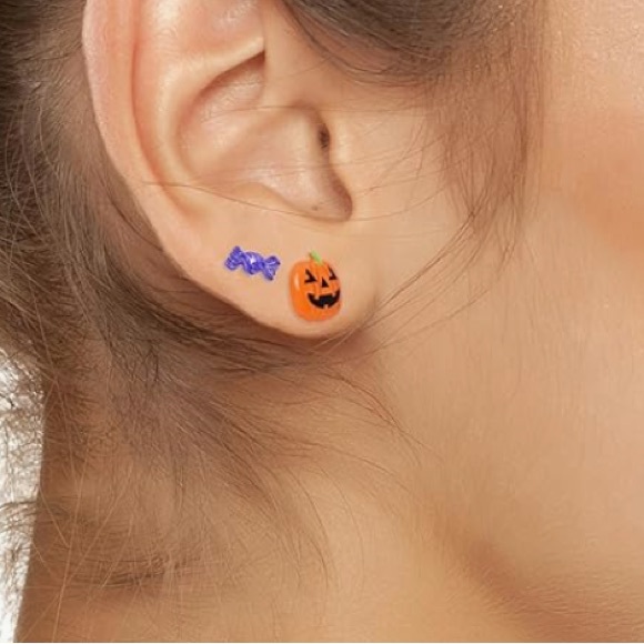 Betsey Johnson Womens Halloween Stud Earring Set - Picture 6 of 6